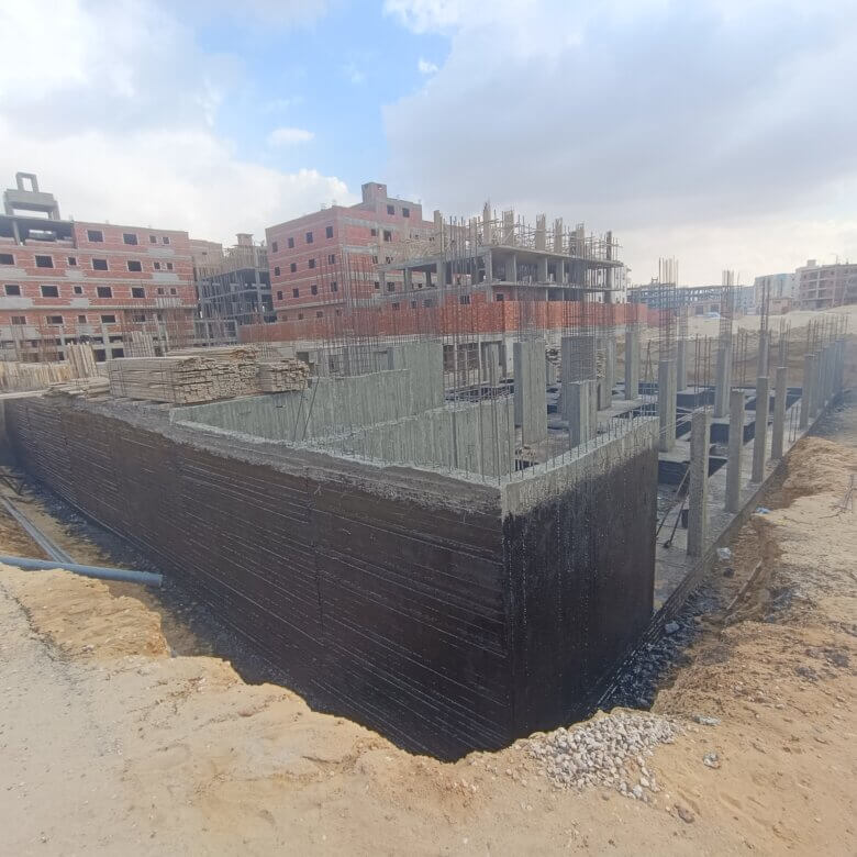 صورة فعلية من تنفيذ مشروع الرائد 5A في الحي الخامس بيت الوطن